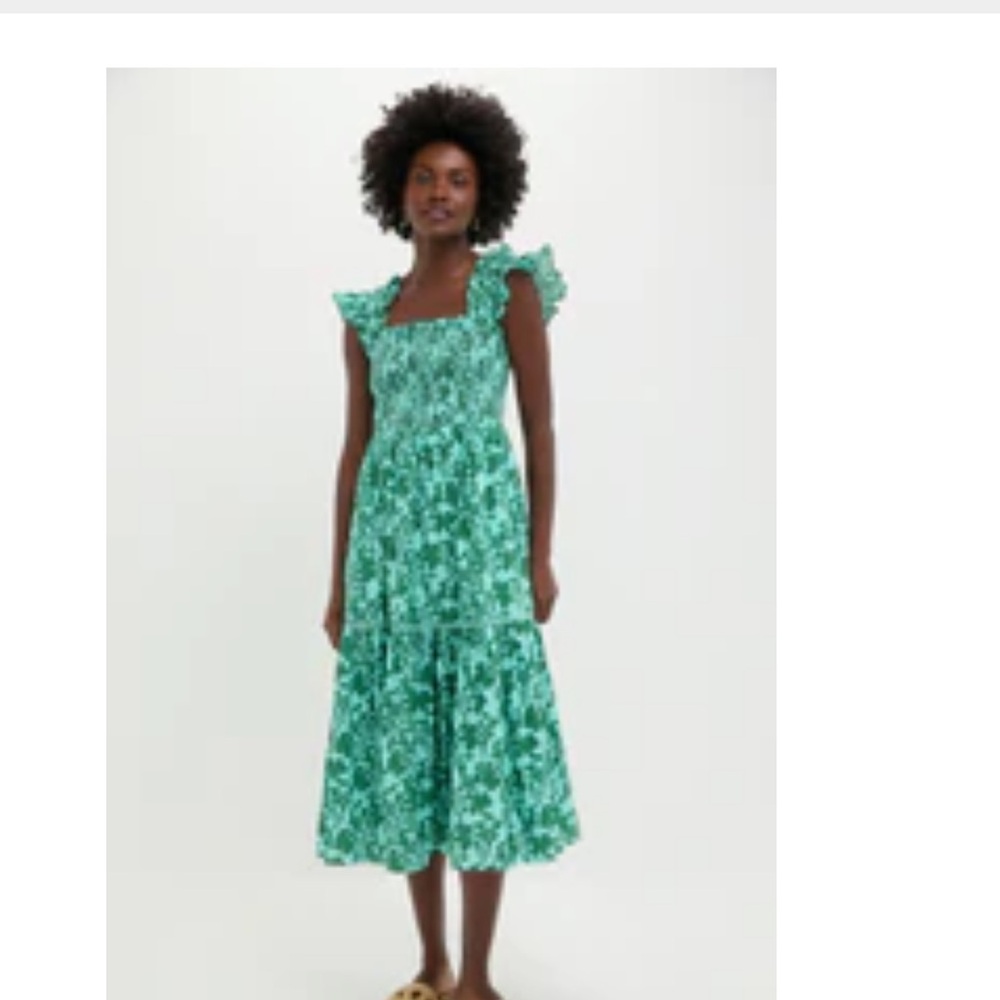 Tuckernuck  Mint Julep Floral Eleanor Midi Dress